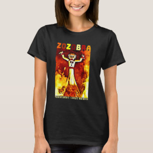 Zozobra Fiestas de Sante Fe New Mexico Old Man Glo T-shirt