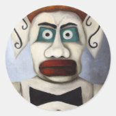 Zozobra Ronde Sticker (Voorkant)