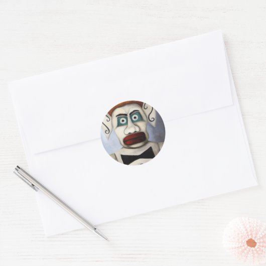 Zozobra Ronde Sticker (Envelop)