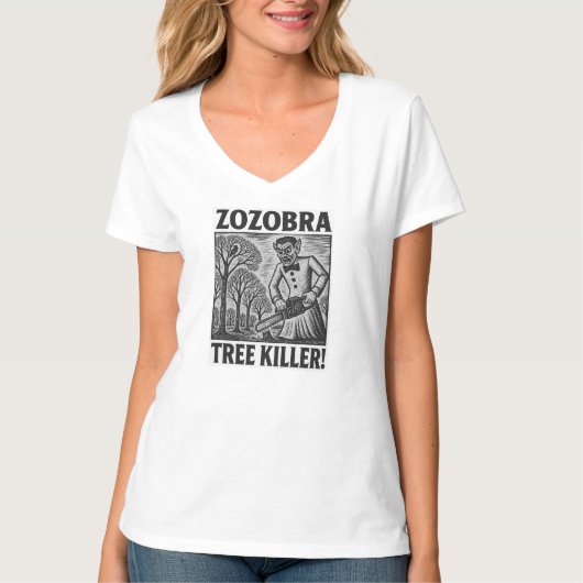 Zozobra Tree Killer T-shirt (Voorkant)