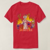 Zozobra Zoroaster Prayer T-shirt (Design voorkant)