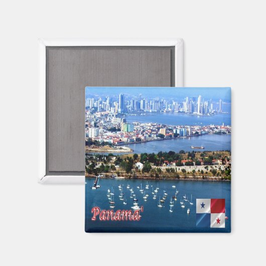 zPA008 PANAMA, Uitzicht vanuit de lucht, Amerika,  Magneet