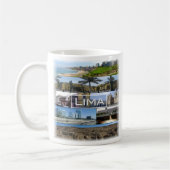 zPE008 mozaïek van LIMA in Peru, Amerika, Koffiemok (Links)