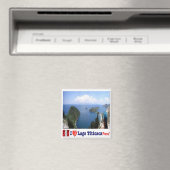 zPE012 LAKE TITICACA I Love, Peru, Fridge Magneet (Insitu (Vaatwasser))