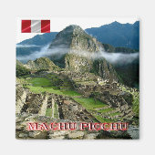 zPE023 MCHU PICCHU, Peru, Amerika, Fridge Magneet (Voorkant)