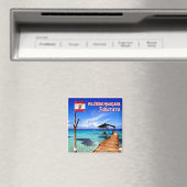 zPF011 FAKARAVA, Frans-Polynesië, Oceanië, Fridge Magneet (Insitu (Vaatwasser))