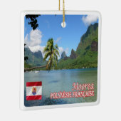 zPF013 COOK BAY, MOOREA, Frans-Polynesië, Keramisch Ornament (Rechts)