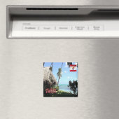 zPF015 TAHITI, Frans-Polynesië, Oceanië, koelkast Magneet (Insitu (Vaatwasser))