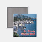 zPG005 MORESBY, Papoea-Nieuw-Guinea, Oceanië, Frid Magneet (Voorkant / Achterkant)