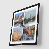 zPL006 WARSZAWA, Polen, Europa, Vierkante Klok (Hoek)