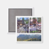 zPL007 ZAKOPANE, Polen, Europa, Fridge Magneet (Voorkant / Achterkant)