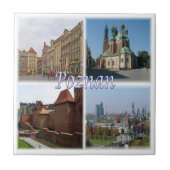 zPL008 POZNAN, Polen, Europa, Tegeltje (Voorkant)