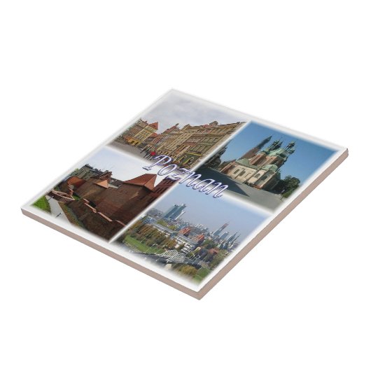 zPL008 POZNAN, Polen, Europa, Tegeltje (Zijkant)