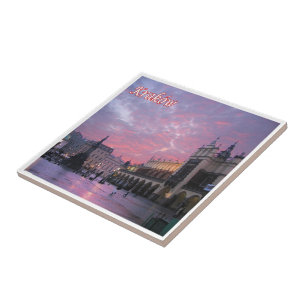 zPL018 KRAKÓW Oude Stad, Polen, Europa, Tegeltje