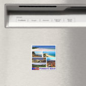zPR006 PUERTO RICO, Mosaic, Americ, Fridge Magneet (Insitu (Vaatwasser))