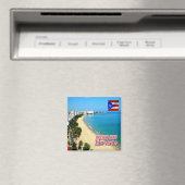 zPR012 PUERTO RICO, Green Island, America, Fridge Magneet (Insitu (Vaatwasser))