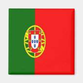 zPT001 PORTUGESE VLAGPORTUGAL, Fridge Magneet (Voorkant)