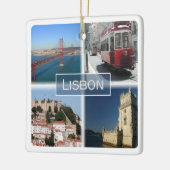 zPT007 LISBON, Portugal, Europa, Keramisch Ornament (Links)
