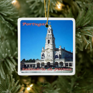 zPT011 SANCTUARY OF FATIMA, Portugal, Keramisch Ornament