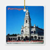 zPT011 SANCTUARY OF FATIMA, Portugal, Keramisch Ornament (Achterkant)