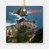 zPT013 MADEIRA Port Moniz, Portugal Europe, Keramisch Ornament (Achterkant)