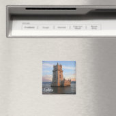 zPT015 LISBON Tower, Portugal, Europa, Fridge Magneet (Insitu (Vaatwasser))
