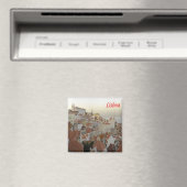 zPT017 LISBON panorama, Portugal, Europa, Fridge Magneet (Insitu (Vaatwasser))