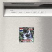 zPY007 PARAGUAY, Pikysyry Waterfall, Fridge Magneet (Insitu (Vaatwasser))