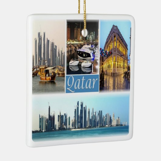 zQA003 mozaïek van QATAR, Azië, Keramisch Ornament (Rechts)