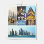 zQA003 mozaïek van QATAR, Azië, Keramisch Ornament (Links)