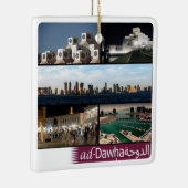 zQA010 mozaïek van DOHA, Qatar, Azië, Keramisch Ornament (Rechts)