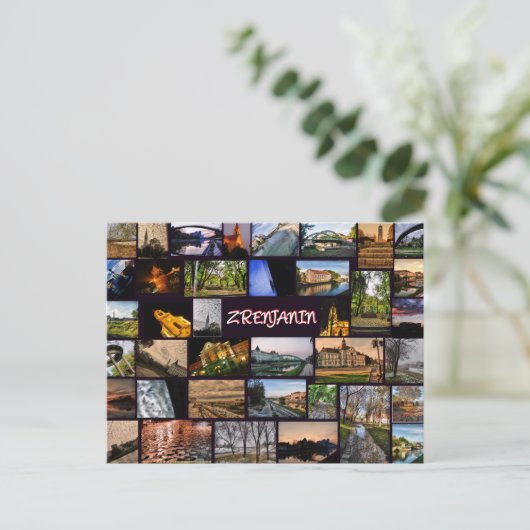 Zrenjanin Briefkaart (Staand voorkant)