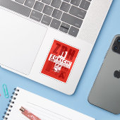 ZRH Luchthaven Zürich Sticker (Laptop met iPhone)