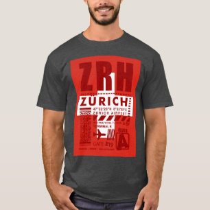 ZRH Luchthaven Zürich T-shirt
