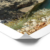 Zrmanja Canyon, Dalmatia, Kroatië Poster (Hoek)