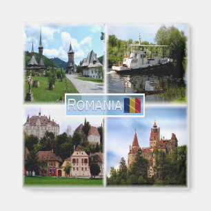 zRO003 ROMANIA, Europa, Fridge Magneet