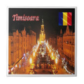 zRO005 TIMISOARA Victory Square, Roemenië Tegeltje (Voorkant)