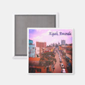 zRW005 KIGALI, Rwanda, Afrika, Fridge Magneet (Voorkant / Achterkant)