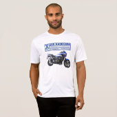 ZRX1200 blauw T-shirt (Voorkant volledig)
