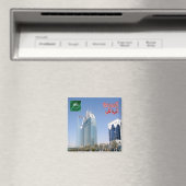 zSA018 RIYADH Al Anoud Tower, Saudi-Arabië, Fridge Magneet (Insitu (Vaatwasser))