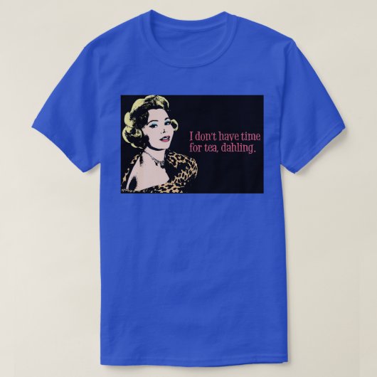 Zsa Zsa Gabor T-shirt (Design voorkant)