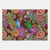 Zsa Zsa Paisley, Mah Jongg en Melange Inpakpapier Vel (Voorkant 3)