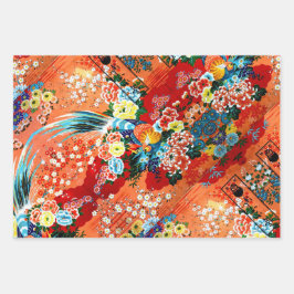 Zsa Zsa Paisley, Mah Jongg en Melange Inpakpapier Vel