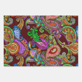 Zsa Zsa Paisley, Mah Jongg en Melange Inpakpapier Vel (Voorkant 3)