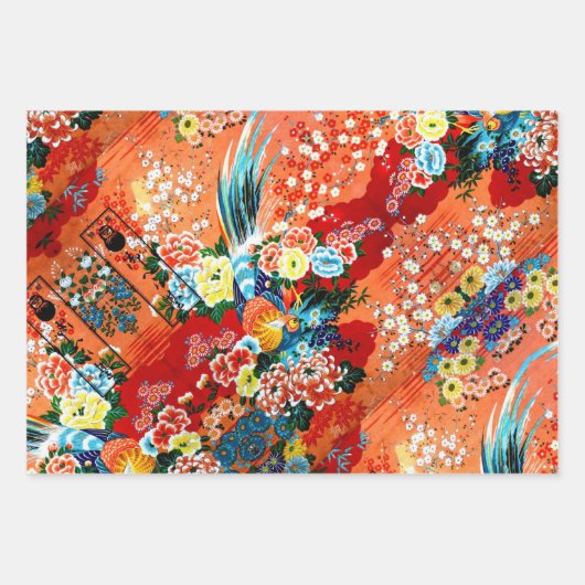 Zsa Zsa Paisley, Mah Jongg en Melange Inpakpapier Vel (Voorkant)