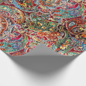 Zsa Zsa Paisley Wrapping Paper Cadeaupapier (Hoek)