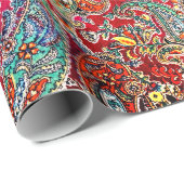 Zsa Zsa Paisley Wrapping Paper Cadeaupapier (Rol Hoek)