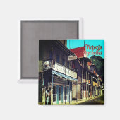 zSC015 VICTORIA, Old Shops, Seychellen, Fridge Magneet (Voorkant / Achterkant)