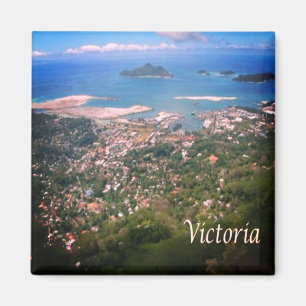 zSC020 VICTORIA, Seychellen, Afrika, Fridge Magneet