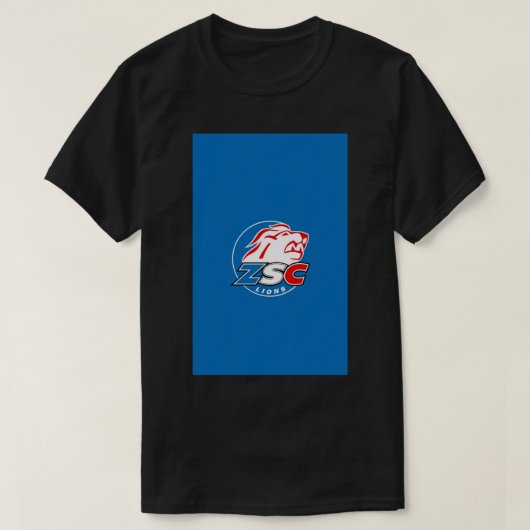 ZSC Lions Swiss Ice Hockey Sports Fans Zürich Swit T-shirt (Design voorkant)